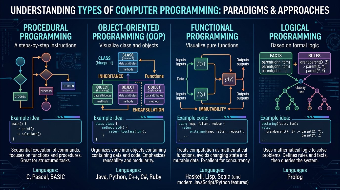 Types of Computer Programming